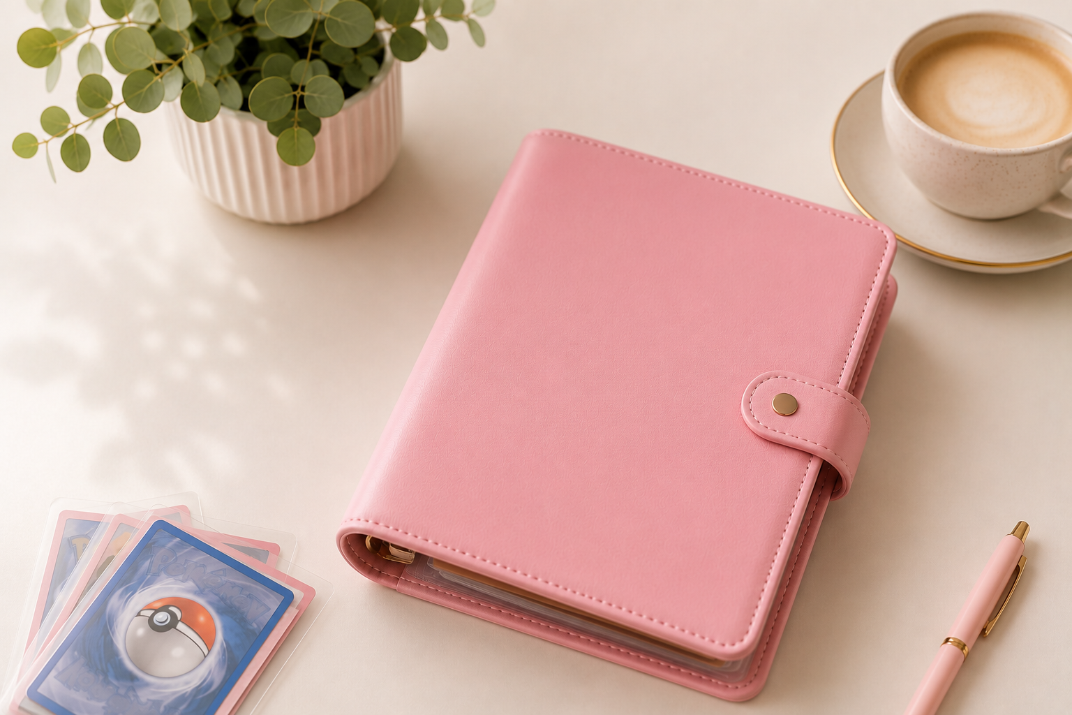 Pink Binder TCG community illustration